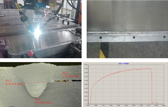 激光填絲熔焊，加速新能源汽車(chē)電池托盤(pán)制造