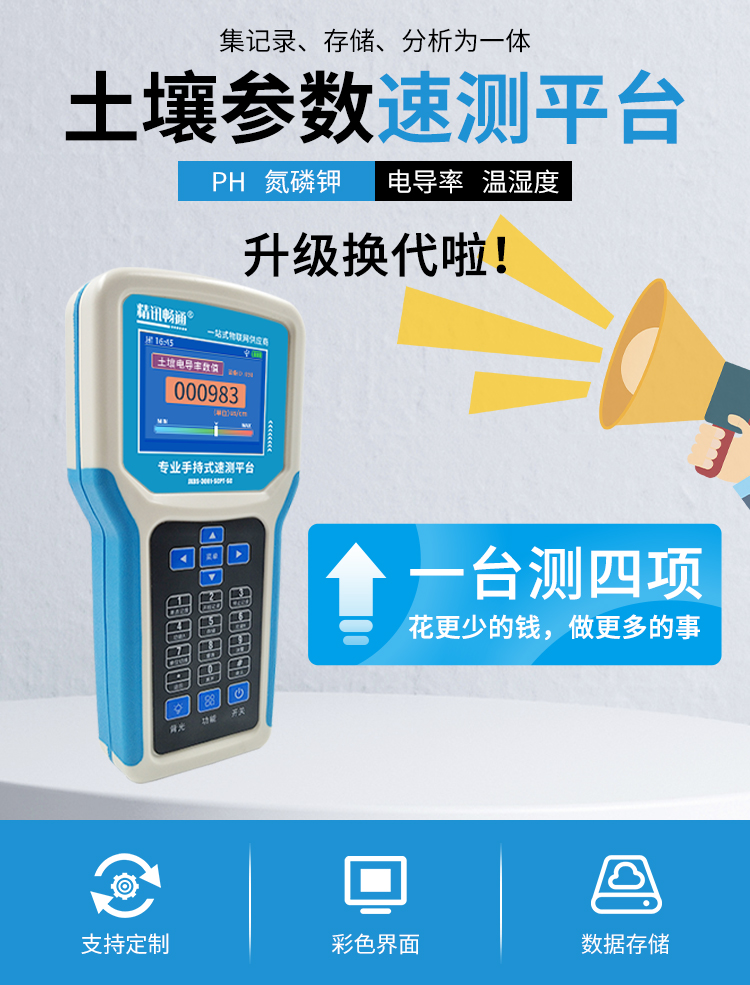 JXBS-3001-SCY-PT土壤多參數(shù)速測平臺(tái)